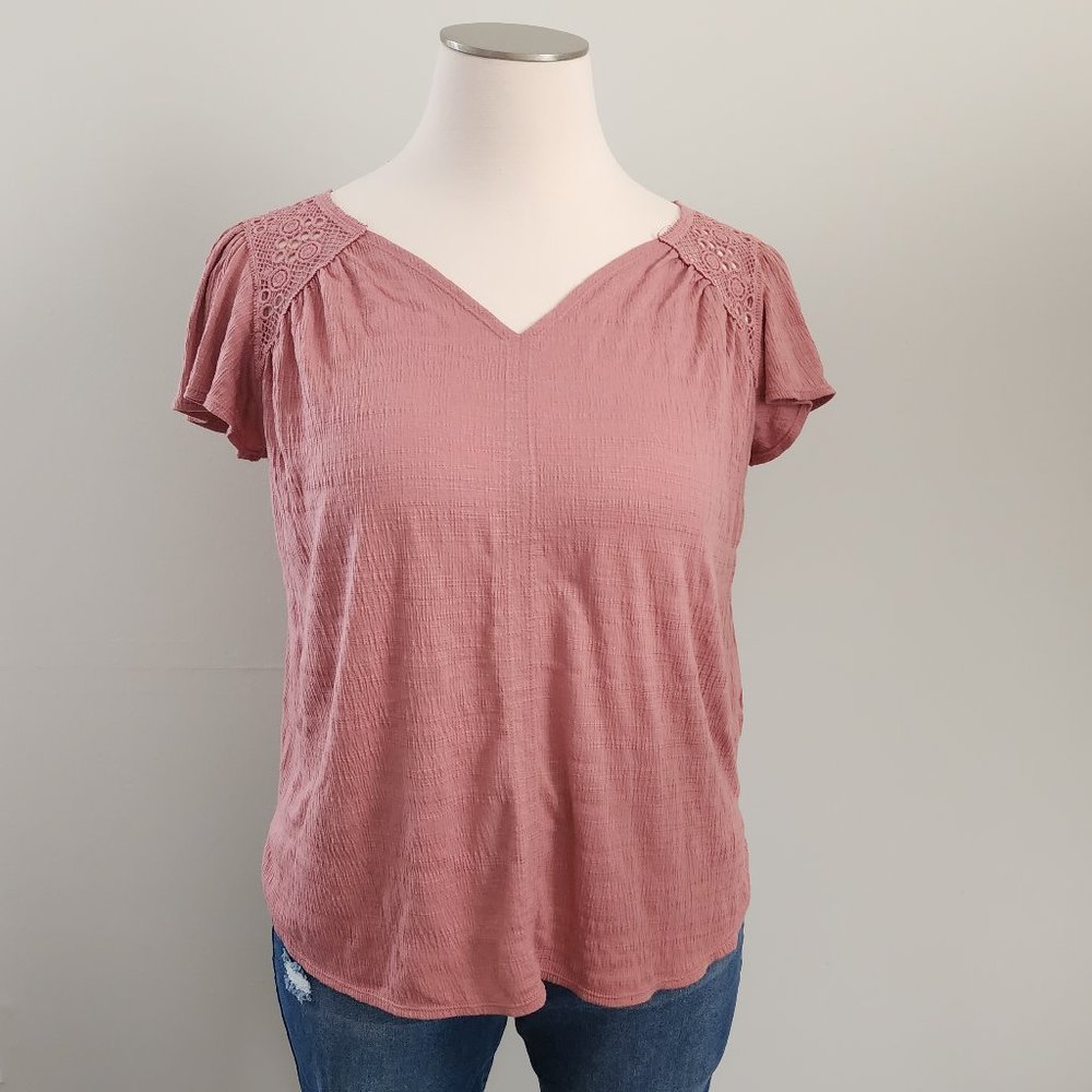 Max Studio T Shirt 1X